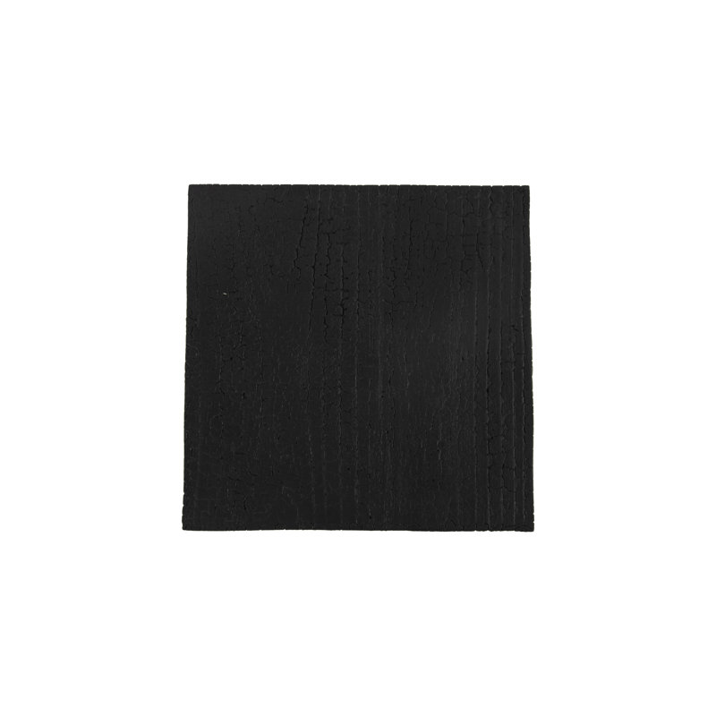 Phillips Collection Scorched Side Table Black And Gold Leaf Wayfair